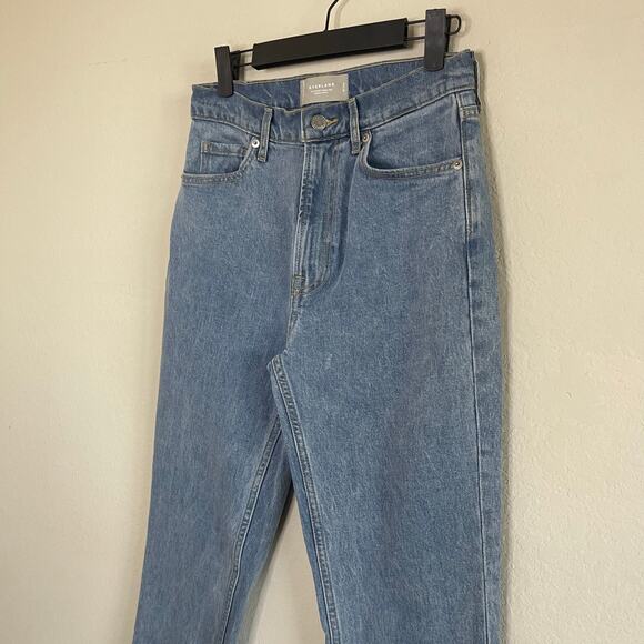 Everlane The Original Cheeky Jean Clean High Rise Clean Hem Cotton Size 26 Crop - Picture 5 of 9